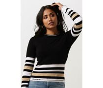 Guess Damen Tops & T-Shirts Maia Sweater - Schwarz