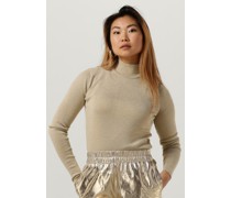 Est'seven Damen Tops & T-Shirts Est'turtle Neck Lurex Nikole - Gold