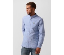 Lyle & Scott Herren Hemden Regular Fit Light Weight Oxford Shirt - Hellblau