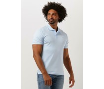 Calvin Klein Herren Polos & T-Shirts Smooth Cotton Slim Polo - Hellblau