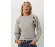 Ruby Tuesday Damen Pullover Timothee Sweat Top With Shoulder Detail - Hellgrau
