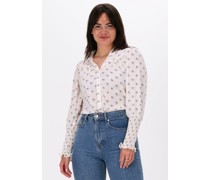 Neo Noir Damen Blusen Camisa Bellerose Blouse - Nicht-gerade Weiss