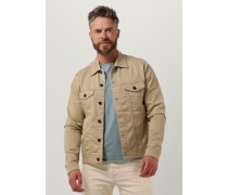 Dstrezzed Herren Jacken Jeans Jacket Twill Knit - Sand