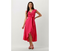 Access Damen Kleider Sleeveless Dress With Ruffles - Rosa