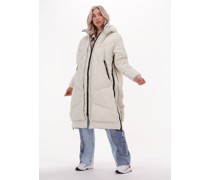 Canadian Damen Jacken Eugenie Lg Satin - Nicht-gerade Weiss