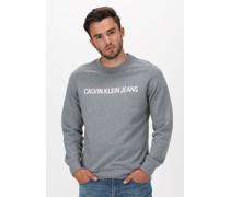 Calvin Klein Herren Pullover Core Institutional L - Grau