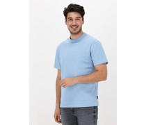 Genti Herren Polos & T-Shirts J5032-1226 - Hellblau