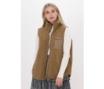 Envii Damen Jacken Enmadison Vest 6769 - Beige