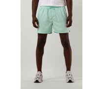 Purewhite Herren Badehosen Basic Swimshort - Minze