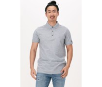 Cast Iron Herren Polos & T-Shirts Short Sleeve Polo Organic Cotton Pique Essential - Grau