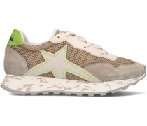 Lola Cruz Damen Sneaker Low 443z88 - Grün