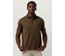 Vanguard Herren Polos & T-Shirts Short Sleeve Polo Mercerized Jacquard Jersey - Grün