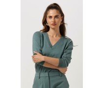 Minus Damen Pullover & Cardigans Milla 3/4 Sleeve Knit Pullover - Grün