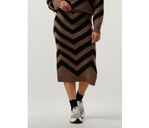 Y.a.s. Damen Röcke Yaskavalli Hw Midi Knit Skirt S. - Braun
