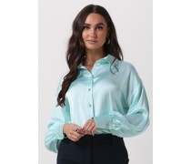 Access Damen Blusen Satin Effect Shirt - Minze