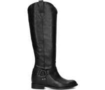 Notre-v Damen Biker Boots Roma8 - Schwarz