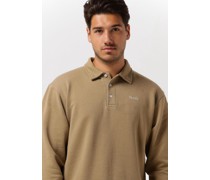 Pullover Herb Polo Sweatshirt