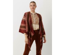 Antik Batik Damen Pullover Maya Cardigan - Bordeaux
