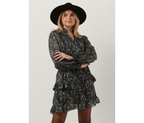 Neo Noir Damen Kleider Porto Easy Paisley Dress - Schwarz