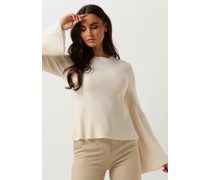 Gestuz Damen Tops & T-Shirts Antaligz Peplum Wool Pullover - Nicht-gerade Weiss