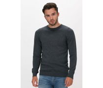 Saint Steve Herren Pullover Bart - Grau