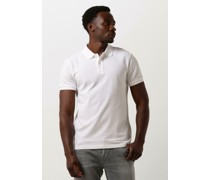 Profuomo Herren Polos & T-Shirts Polo Short Sleeve - Weiß