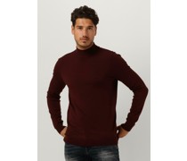 Purewhite Herren Pullover & Cardigans Essential Mockneck - Bordeaux