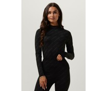 Alix The Label Damen Tops & T-Shirts Turtleneck Top - Schwarz