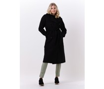Object Damen Jacken Clara Wool Coat - Schwarz