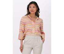 Dea Kudibal Damen Blusen Kami (v) - Shirt With Hidden Placket - Merhfarbig/Bunt