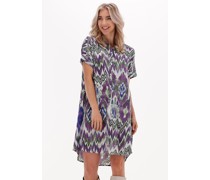 Alix The Label Damen Kleider Ladies Woven Ikat Tunic - Merhfarbig/Bunt