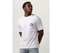 Genti Herren Polos & T-Shirts J9041-1223 - Weiß