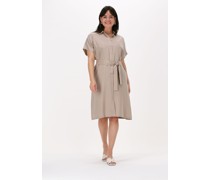 Knit-ted Damen Kleider Catoo - Taupe