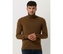 Calvin Klein Herren Pullover Superior Wool Turtle Neck - Grün