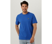 Lyle & Scott Herren Polos & T-Shirts Plain T-shirt - Blau
