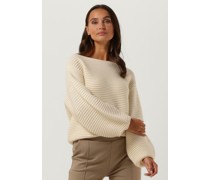 Simple Damen Pullover Kelsey Knit-wo-22-3 - Weiß