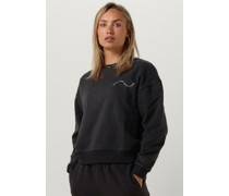 Catwalk Junkie Damen Pullover Sw Be Good Do Good - Dunkelgrau