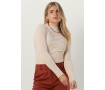 Modström Damen Tops & T-Shirts Oasismd T-neck - Beige