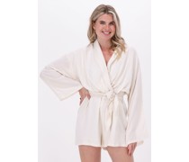 Alix The Label Damen Hosen Woven Bull Playsuit - Ecru