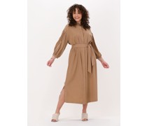 Simple Damen Kleider Woven Dress Nia Struc - Beige