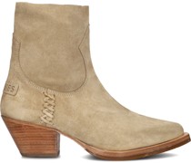 Shabbies Damen Stiefeletten Lute Folly - Beige