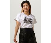 Twinset Milano Damen Tops & T-Shirts 11365779-cpc - Weiß