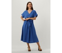 Minus Damen Kleider Hemma Midi Dress 2 - Blau/weiß Gestreift