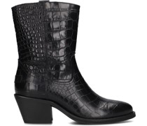 Shabbies Damen Stiefeletten Juul Ankle Boot - Schwarz