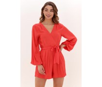 Freebird Damen Hosen Doutzen Jumpsuit - Koralle