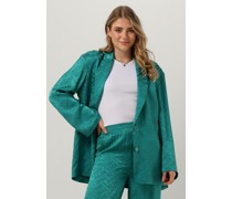 Alix The Label Damen Blazers Ladies Woven Oversized Blazer Text - Benzin