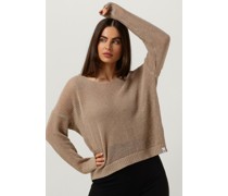 Simple Damen Tops & T-Shirts Knit-eco-50co-24-1 - Sand