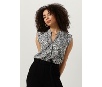 Jansen Amsterdam Damen Tops & T-Shirts Fos - Schwarz