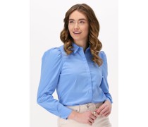 Second Female Damen Blusen Marlene Shirt - Blau