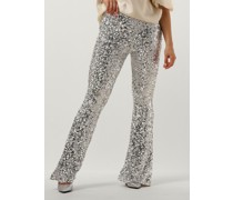 Josh V Damen Hosen Flora - Silber